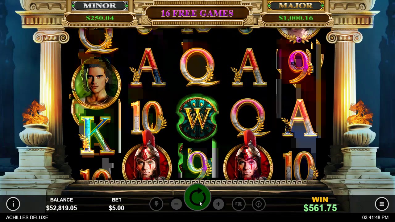 Achilles slot machine